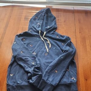 P.J. Salvage Navy Embroidered Sweater